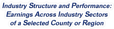 Georgia - Earnings Across Industry Sectors of a Selected County or Region